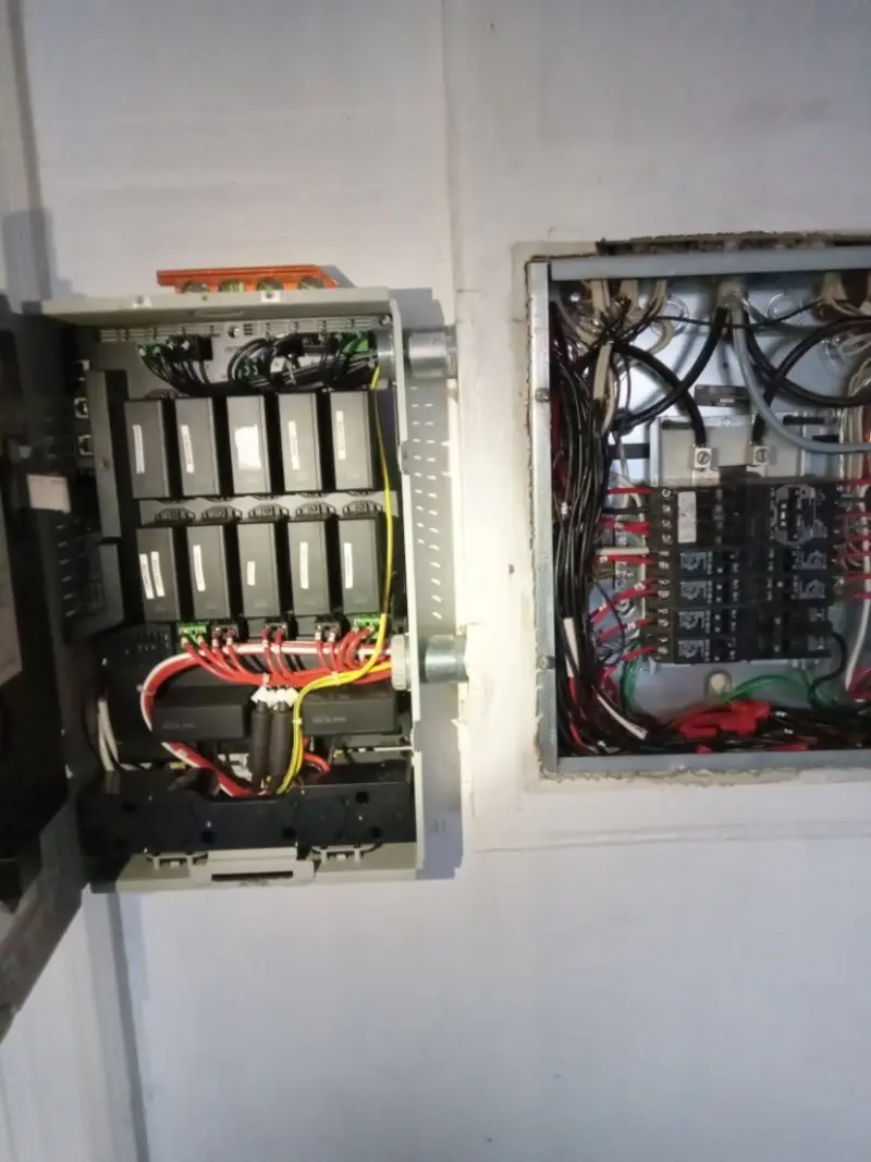 Electrical panel upgrade completed for Electrical Inspection in Rollin